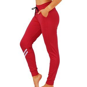 4pcs Set Full Length Joggers Sweatpants with Pockets and elastic waistband